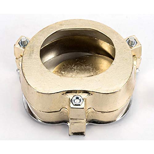 ZCMYXA-DENTAL - Denture Flask,Dental Lab Molding Equipment Aluminum Dental Injection Flask Press Compressor for Teeth Making,(7# Aluminum)