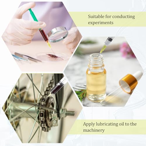 100 Stück Abgabe Tube 20G (0.9mm x 38mm) Edelstahl Abgabe Tube Einzeln Verpackt Haushalt Industrie Laborzubehör für Nachfüllen Liquid Tinten Klebstoff Hobby