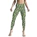 Spodnie sportowe damskie do joggingu, sportowe legginsy damskie, kontrastowe paski, nadruk kolby, legginsy z wysoką talią, spodnie do jogi, cienkie spodnie fitness, aktywne rajstopy sportowe Running W