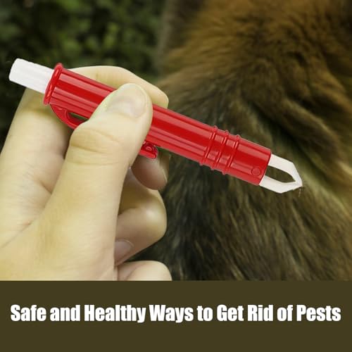 Oykrueats Zeckenzange für Hunde Katze,3er Set Zeckenhaken und 2er Set Zeckenpinzetten,Katze Profi Zeckenhaken,Tick Remover,Bequeme Und Sichere Zeckenentferner,für Kinder Haustiere Hund Und Mensch