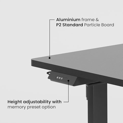 Green Soul Surface Lite Multi-Purpose Electric Height Adjustable Office Desk, Ergonomic Spacious Sit Stand Solution, Digital Display (Black) | Free... - Image 7
