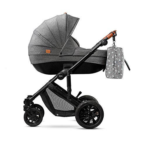 Kinderkraft 3-in-1 kinderwagen PRIME 2020, reissysteem, elegante kinderwagen, buggy, inklapbaar, met groep 0 autostoel… - Afbeelding 3
