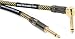 Lava Cable Vintage Tweed Instrument Cable 20 Foot Angled-Straight