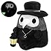 Juguete De Peluche Doctor De La Plaga y Luminoso, Peluche Médico De La Peste Mullido, Juguete De Peluche Luminoso, Accesorios De Baile De Fiesta De Muñecas De Pareja Encantadoras Suaves
