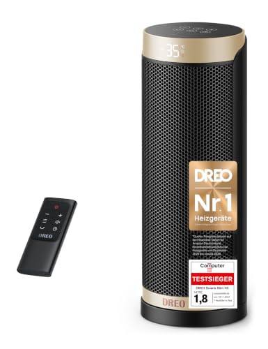 Dreo Heizlüfter Energiesparend, PTC Keramik Heizlüfte Leise...