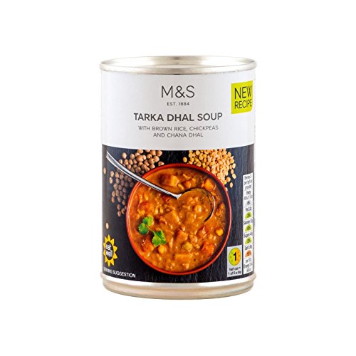 (Marks & Spencer (�}�[�N�X���X�y���T�[)) Tarka�_���X�[�v400�O���� (x6) - Marks & Spencer Tarka Dhal Soup 400g (Pack of 6) [���s�A���i]