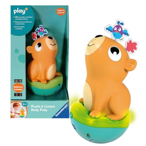 Ravensburger Play+ Push & Listen Roly Poly – Capybara |