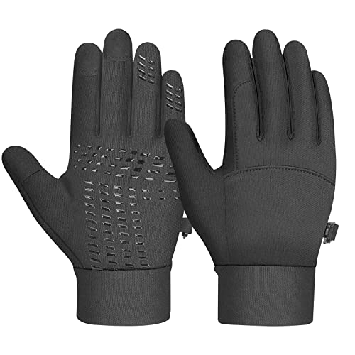 BLUEVER OutdooKinder Winterhandschuhe, Winddichte, warme Handschuhe, rutschfeste Touchscreen-Fahrradhandschuhe für 4-12 Jahre alte Kinder, Jungen, Mädchen-Sport, Winterhandschuhe (M)