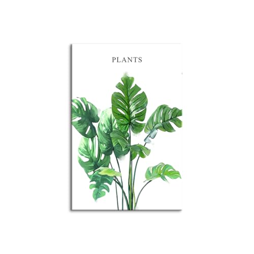 �|�X�^�[ �C���e���A�������� �ؘg�t���̊����i �t���[�� �A�[�g�p�l���A�� �p�l�� �Ǌ|���A�[�g ������ꂽ �G�� �ΐF�̗t ����G ���_�� �{�[�h �M�ѐA�� �Ǌ|�� 3 ���Z�b�g (40x60cm�i16x24in�j,C)