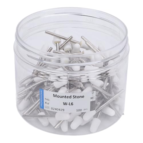 Juego de 100 Brocas para Uñas, Acero de Tungsteno de Cuarzo, Puntas de Lima de Uñas de Gel Acrílico Eléctricas Multifuncionales Profesionales para Máquina de Manicura y Pedicura