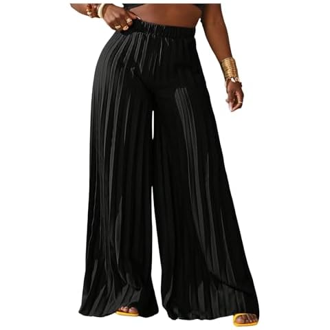 SOLY HUX Women's Palazzo Pants Cover