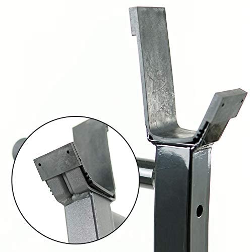 OTQEFTN Barbell Rack,Adjustable Squat Rack,Capacity Dip Stand Home Gym Fitness Barbell Stand for Weight Lifting, Bench Press, Squat, Dipping Station