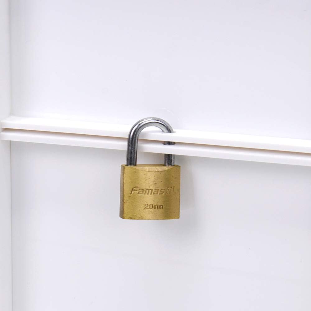 Cruise Padlock Multi Box CR58001 Fundraiser Box, Noble Receipt, Ballot Box, Survey Box with Extra Seal