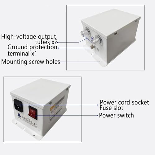 Pistolet pneumatyczny z eliminatorem statycznym, generator wysokiego napięcia 4,6 kV do przemysłowego usuwania statycznego, regulowane ciśnienie powietrza do elektronicznej naprawy i precyzyjnego