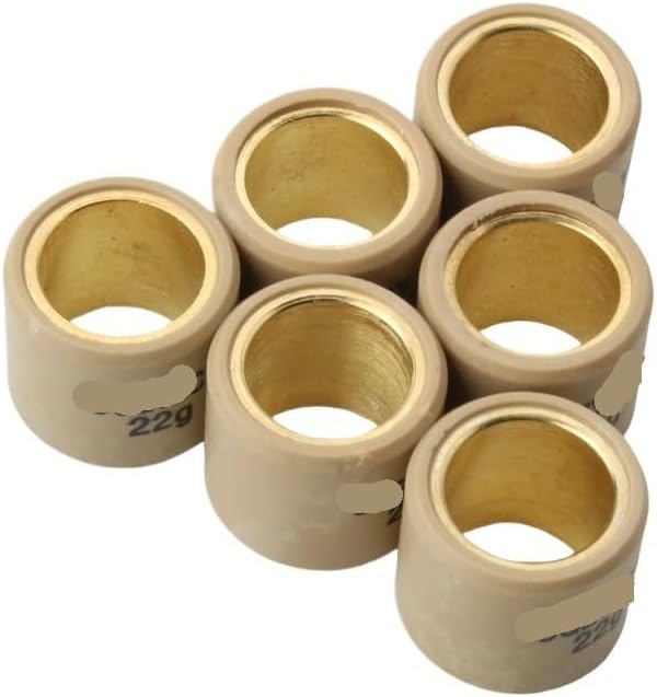 6pc Variator Racing Roller Weights 22gram 25x22mm Fit For Qu Bl 250 2x4 Bl325 Ta 325