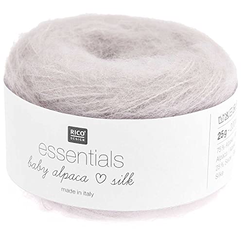 Rico Essentials Baby Alpaka Loves Silk 001 Nature