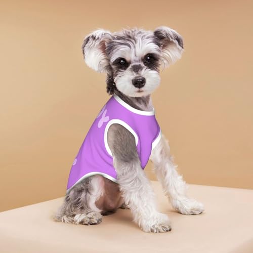Image of Custom Puppy Clothes Girl, Personalized French Bulldog Clothes, Customized Dog Shirts, Dog Accessories, Girl Puppy Essentials, Customized T Shirts for Small Dogs, Gift for Puppies Birthday