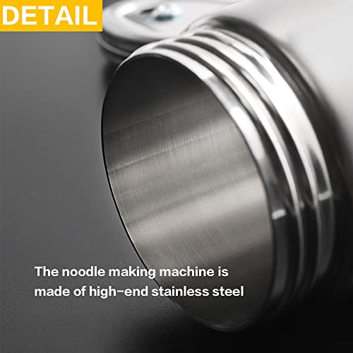 Noodle Making Machine,Stainless Steel Manual Noodles Press,Machine Pasta Maker,Noodle Mould #TOP4