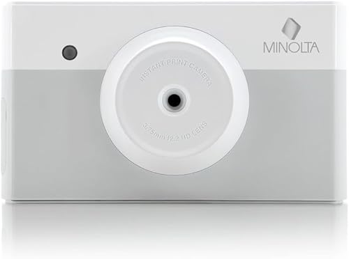 Miniatura 5 de Minolta Instapix Cámara digital de impresión instantánea 2 en 1 e impresora Bluetooth