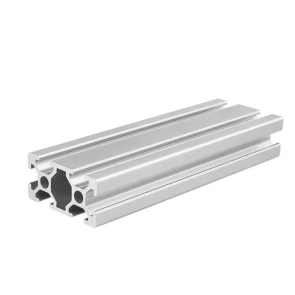 4 Pièces 2040 Profilé En Aluminium Argenté Norme Européenne Guide Linéaire Anodisé Profilé D'extrusion D'aluminium, 100-650 Mm De Long For Pièces D'imprimante 3D CNC Guide Linéaire(Length 600mm)