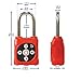 eGeeTouch Smart Mini Padlock (Red) - Single