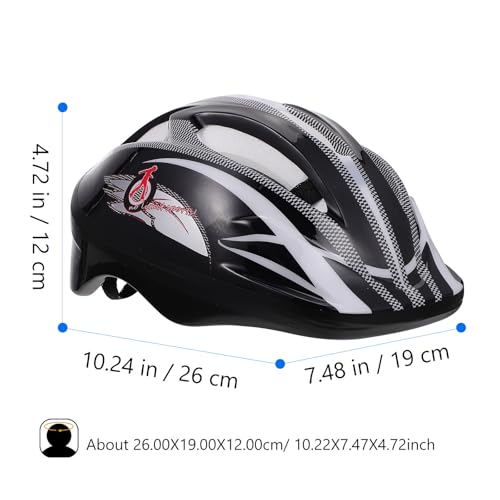 Casco de bicicleta transpirable negro que evita el sudor y calor 2