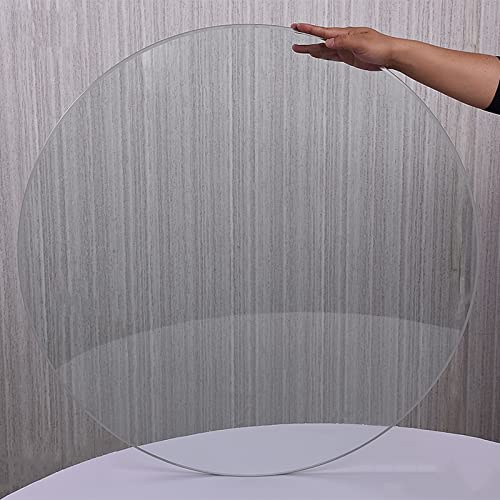 Dessus de table en verre plateau haut de gamme aux bords lisses