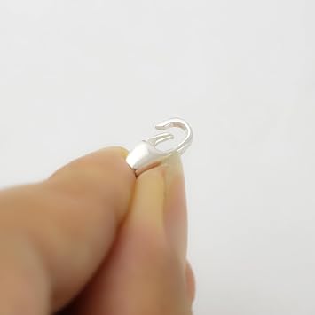 Lobster Clasp Extender 925 Sterling Silver Necklace Connector Bracelet Extender Clasps, Closures Claw for DIY Jewelry