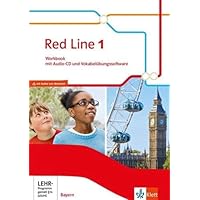 Red Line 1. Ausgabe Bayern: Workbook mit Audios und Vokabelübungssoftware Klasse 5 (Red Line. Ausgabe für Bayern ab 2017)