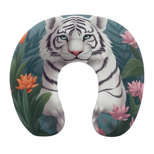 Almohada de memoria U para cuello tamaño único miniatura 1