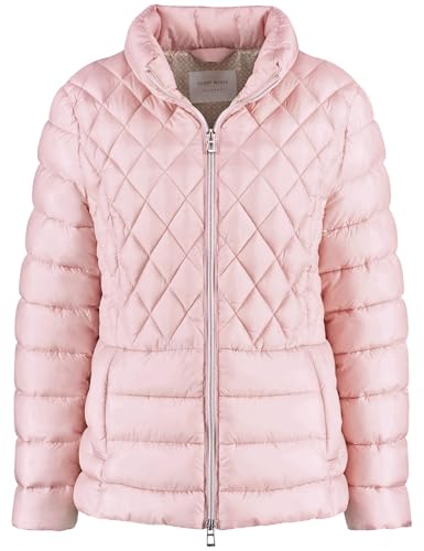 Gerry Weber Damen Wattierte Steppjacke Langarm unifarben Rosé 40
