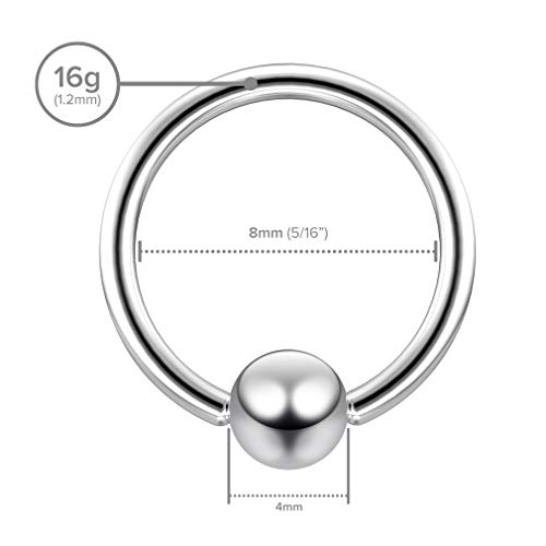 Bling Piercing BQCPBR4B-STL8MM