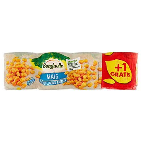 Bonduelle Mais Cotto al Vapore, 4 x 150g
