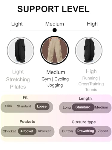 Image of GRECIILOOKS Men's Regular Fit Low Rise Cargos Trousers | Baggy Cargo Pants for Man | Loose Fit | Treck Pent with Multiple Pockets (Available in Plus Size)