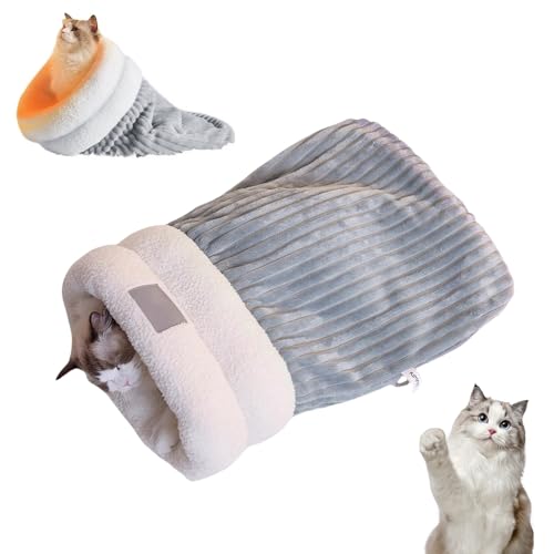 DAZZTIME Katzenschlafsack,Cat Winter Sleeping Bag,Cat Sleeping Bag,Katzensack,Katzenbett,Winterschlafsack Für Katzen,Katzen kuschelhöhle,for Indoor Cats and Small Dogs DAZZTIME Katzenschlafsack,Cat Winter Sleeping Bag,Cat Sleeping Bag,Katzensack,Katzenbett,Winterschlafsack Für Katzen,Katzen kuschelhöhle,for Indoor Cats and Small Dogs