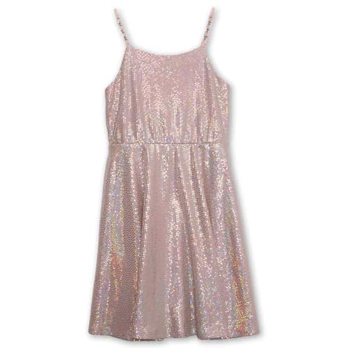 Speechless Girls Sleeveless Fit and Flare Disco Dot Party Dress2