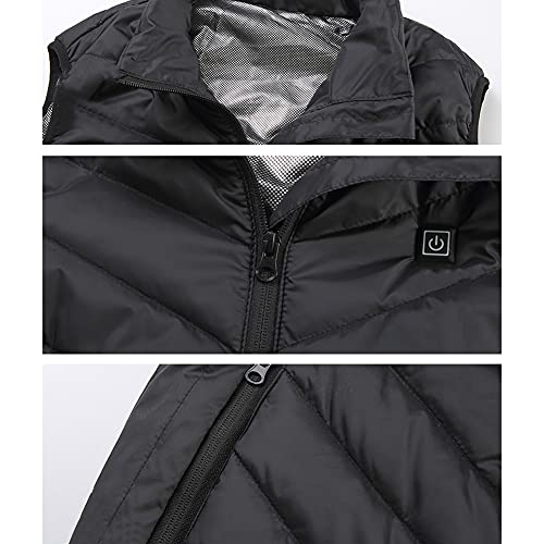 mewmewcat roupas de febre,Casaco de aquecimento USB externo Colete de inverno Roupa térmica elétrica