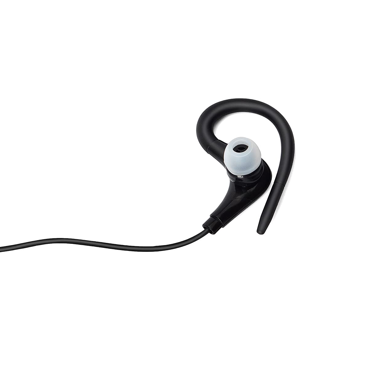 UAYESOK Oreillette Talkie-walkie en Forme de G Surveillance Police Casque de sécurité avec Micro PTT pour 2 Broches Motorola CP040 CP140 DP1400 CP200 GP300 Hytera Midland Radio, Pack de 2