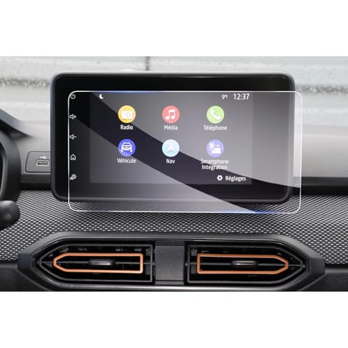 Film trempé 8 pouces pour Dacia Jogger et Logan 3 2021-2024