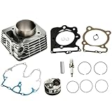 maXpeedingrods 85mm 397cc Cylinder Piston Gasket Top End Kit for Honda Sportrax TRX400EX TRX400X XR400R 1999-2008 12100-KCY-670 12191-KCY-672 12100-HN1-A70