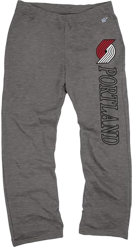 Portland Trail Blazers NBA Officially Licensed Sweatpants Graphite, Large