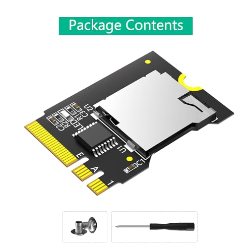 Carte Micro SD vers NGFF Key A-E adaptateur TF SDHC SDXC LeHang - 7