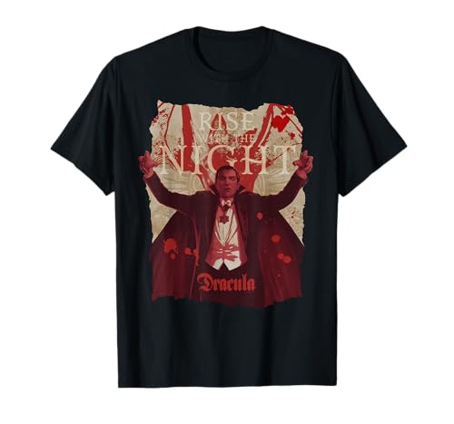 Image of Universal Monsters Dracula Rise With The Night T-Shirt