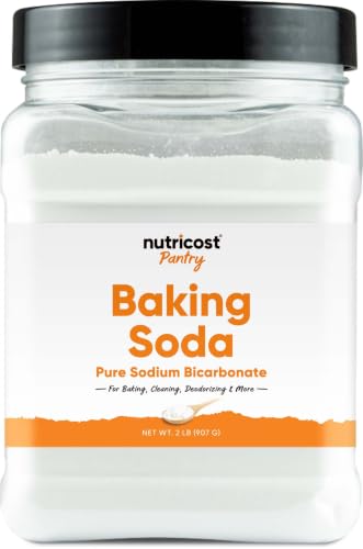 Nutricost Baking Soda (2 LBS) - For Baking, Cleaning, Deodorizing, and More (Pantry)
