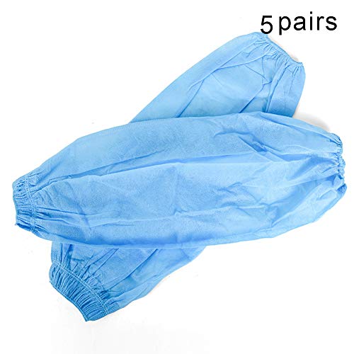 Sanwood 5/10/20/30 Pairs Disposable Cleaning Oversleeves Arm Sleeves Protective Covers 5 Pairs