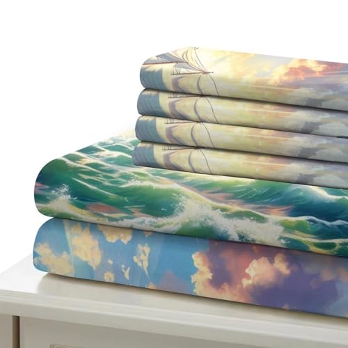Housse de couette microfibre hypoallergénique lit king size - 7