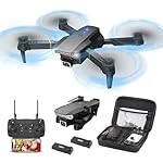 Wipkviey T27 Dron con Cámara 1080P HD, Mini Dron p...: 【Dron con Cámara 1080P HD】T27 está equipado con una cámara HD 1080P con ajuste eléctrico de ángulo de 90°, capaz de capturar fotos y videos aéreos de alta calidad con detalles nítidos y colores vibrantes. A través de la aplicación "KY UFO" y la trans...