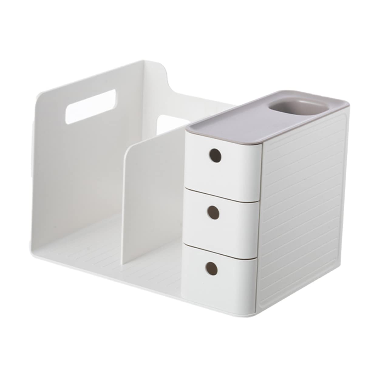 DOITOOL Caja de Almacenamiento de Escritorio para Oficina Organizador de Papelería para Organizar Escritorios de Trabajo o Estudio