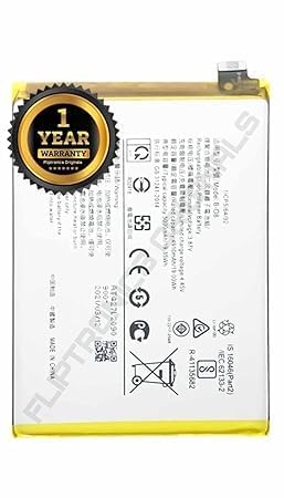 Image of Original B-08 Battery for Vivo Y52s /V2057A / Y31 / V2036 / V2021 / Y52S / V20657 /Y15 Battery with 1 Year Warranty ****(B118)