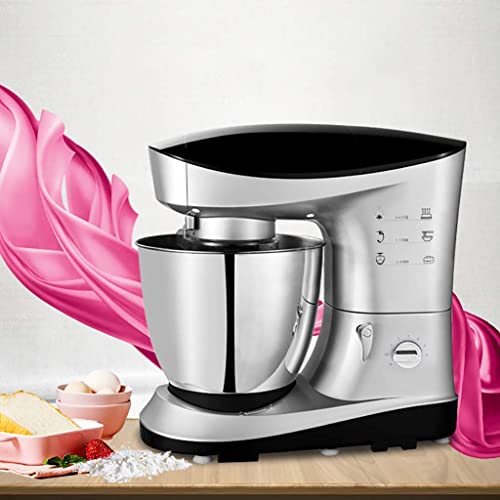 MOSHUO Küchenmaschine Edelstahl Kippkopf 7L 6-Gang Multifunktions-Hausküche Vollautomatische Kleine Kochmaschine… – Bild 3